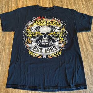 Poison 2012 Tour Concert T-Shirt Black, Medium